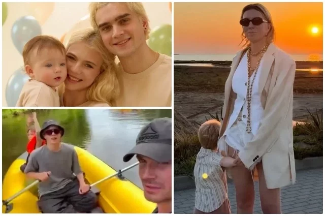 Александра Трусова с семьей, Максим Матвеев с детьми, Светлана Бондарчук с сыном.