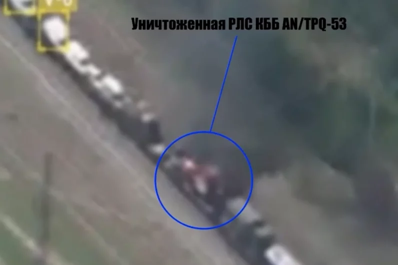 Уничтожение техники ВСУ.