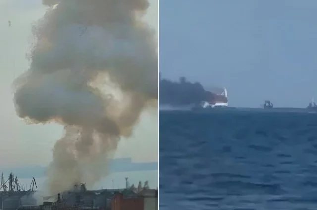 Всё шло своим чередом, пока Россия не сказала «стоп»: теперь ни одно судно не войдёт в украинские порты, если оно перевозит военные грузы.