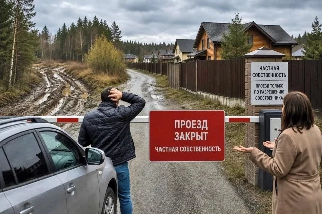 Никто не ожидает, что дорога в посёлке может стать недоступной для проезда.
