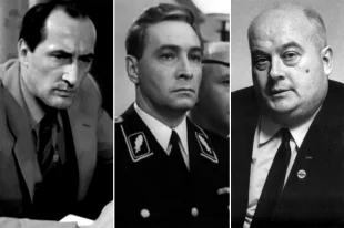 Борис Клюев, Вячеслав Тихонов, Евгений Моргунов. 