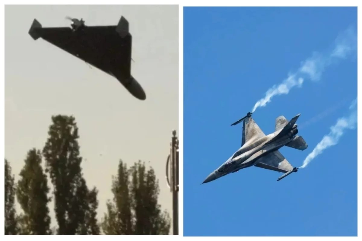 Унижение США в небе Украины. Лётчик объяснил, как «Герань» сбивает F-16