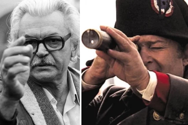 Сергей Бондарчук и Род Стейгер.