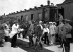 Прибытие Николая II на Евпаторийский вокзал, 16 мая 1916 года.