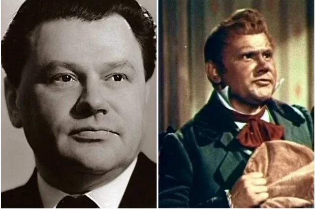 В фильме «Ревизор» 1952 года Василий Корунков сыграл Добчинского (справа).