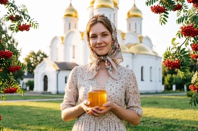 Добрая традиция —приносить мёд в храм на освящение. 