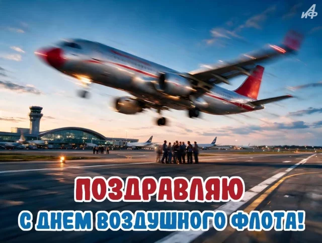 Красивая картинка ко Дню Воздушного Флота России