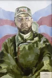 Часть портретов мастера пишут непосредственно с натуры во время личных встреч с бойцами, а другие воссоздают по мотивам документальных фотографий, точно передавая характер и настроение каждого героя.