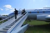 На борт Ту-124, пассажирского самолета для авиалиний малой протяжённости, посетители музея могут подняться.
