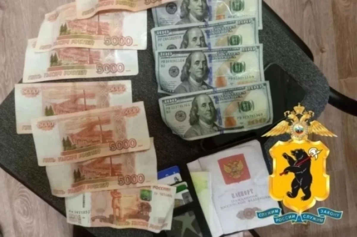 В Данилове задержали мужчину, укравшего деньги у сожительницы