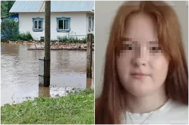 Паводок затопил дома в деревне Мостовая.