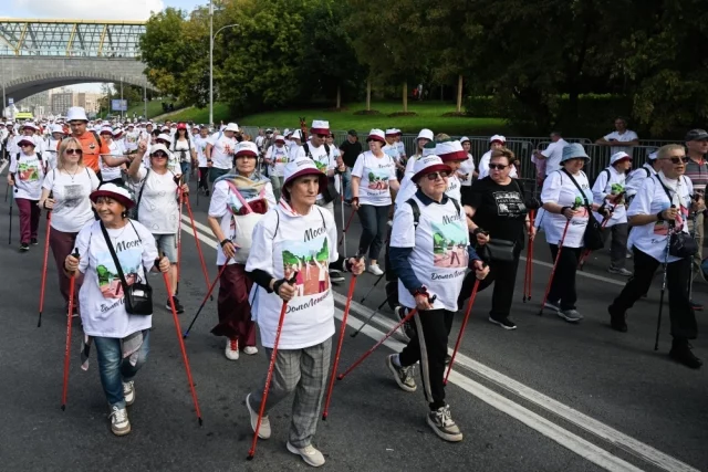 Организаторы подготовили живописную дистанцию протяжённостью ровно три километра.