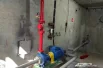 На дебаркадере установлена система пожаротушения.
