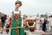 На юбилейном фестивале установили два рекорда. Сперва составили «Хлебную карту России», а потом приготовили кашу «Единство России» из 36 ингредиентов.