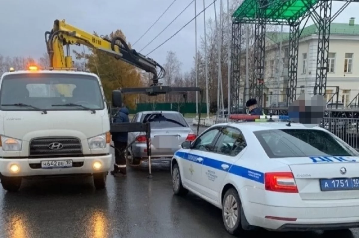 В Петрозаводске за выходные 20 человек отстранены от управления автомобилем