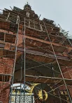 Башня Сююмбике — семиярусная проездная дозорная башня. Главный вход сейчас закрыт. 