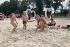 Август на исходе, а на пляже в Кисловодске всё ещё многолюдно.