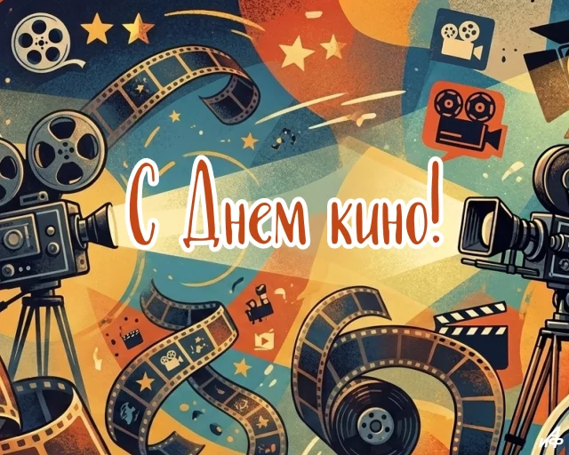 с днем кино открытка