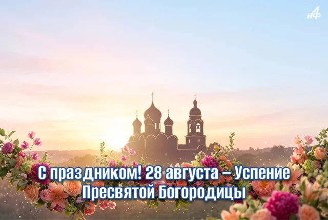 открытки с Успением Божией Матери