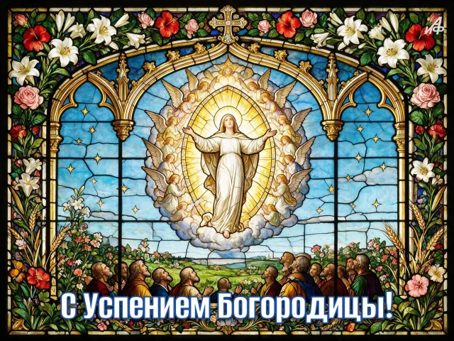 открытки Успение Пресвятой Богородицы