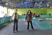 Каток и роллердром - одни из самых популярных локаций, где совмещены  зимний и летний виды спорта. Площадка с качественным покрытием для катания на роликовых коньках. Помимо свободного катания, здесь регулярно устраивают тематические роллер-вечеринки с музыкальным сопровождением.