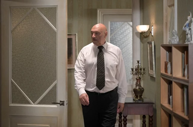 Актер Юрий Цурило на съемочной площадке сериала режиссера Алексея Рудакова «СССР».
