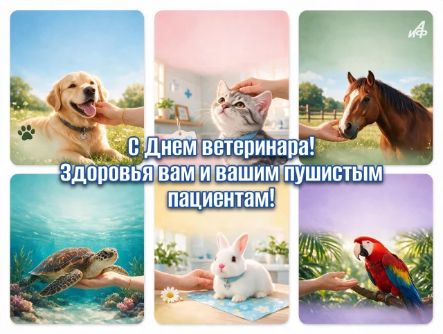 открытка с днем ветеринара