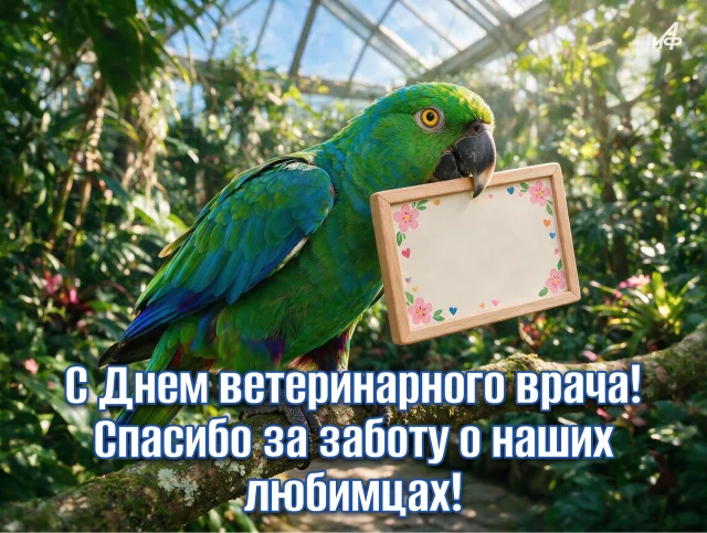 открытка день ветеринара