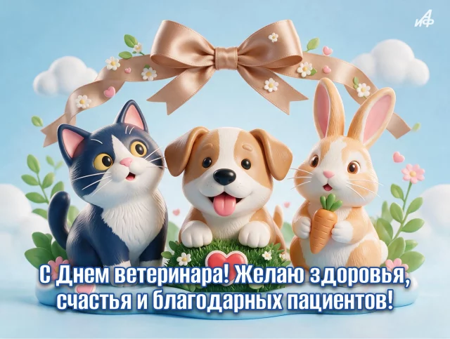 с днем ветврача открытка с пожеланиями