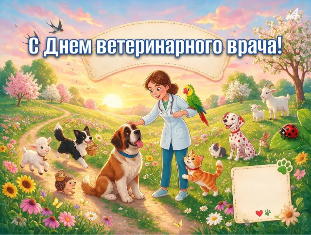 день ветеринарного врача открытки