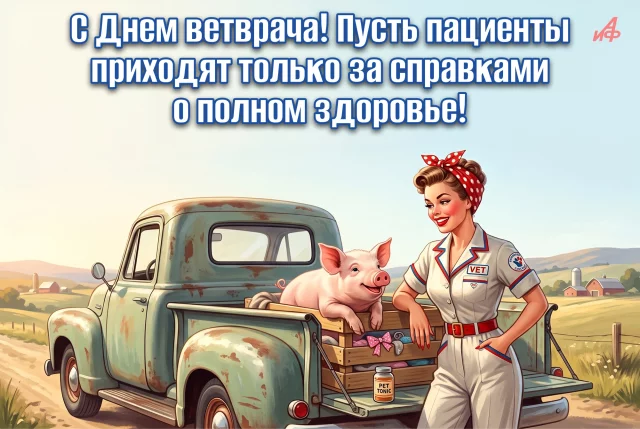 день ветеринарного врача открытка