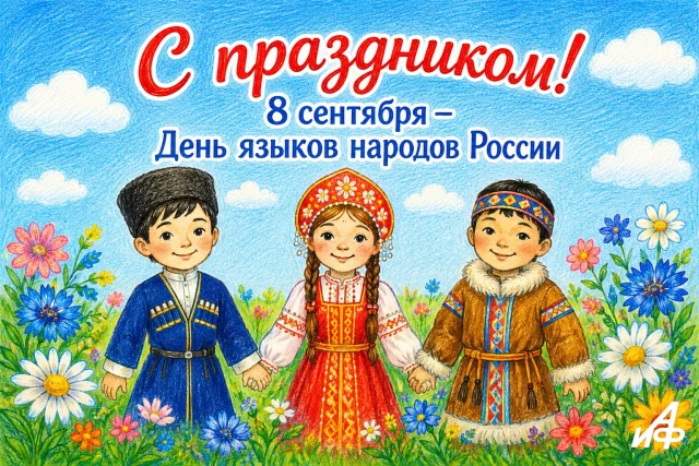 День языков народов России открытка