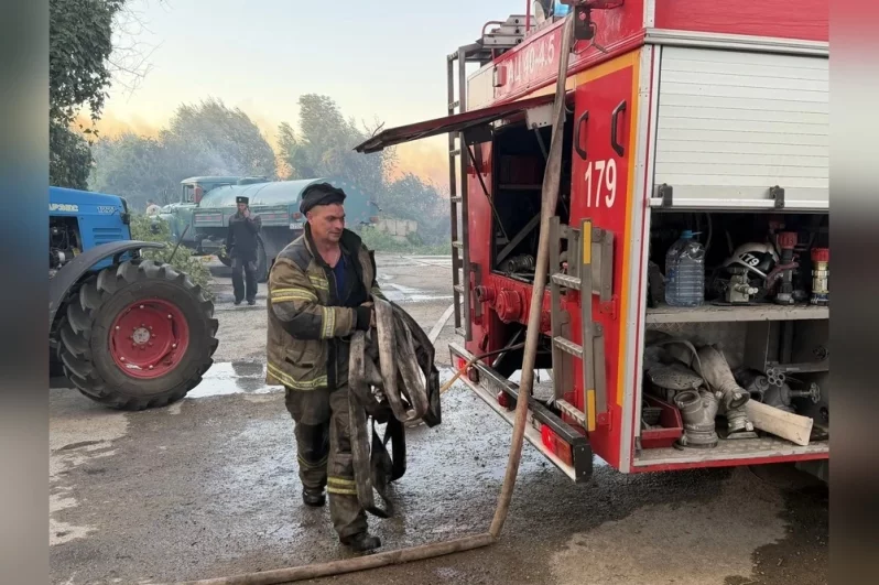 Площадь активного горения утром 31 августа составляет 0,5 га.