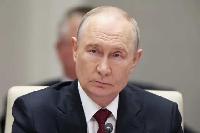 1 сентября 2026. Президент РФ Владимир Путин на заседании Совета глав государств - членов Шанхайской организации сотрудничества (ШОС) в Бишкеке.