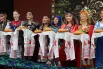 Почетных гостей встретили с хлебом и солью