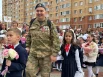 Участники СВО провожают первоклашек в добрый путь