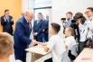 Председатель правительства РФ Михаил Мишустин посещает Домодедовский образовательный комплекс «Орбита» в День знаний.