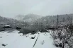 Мокрый снег выпал на перевалах.