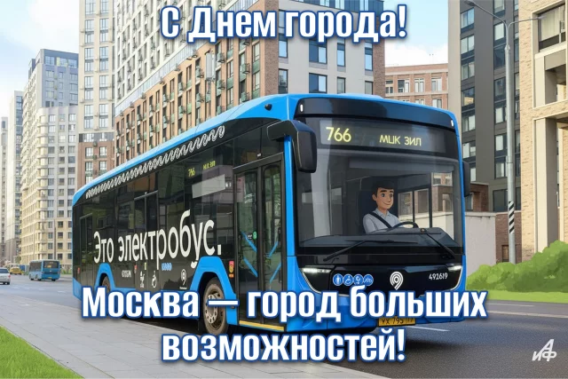 красивая картинка&nbsp;день города Москвы