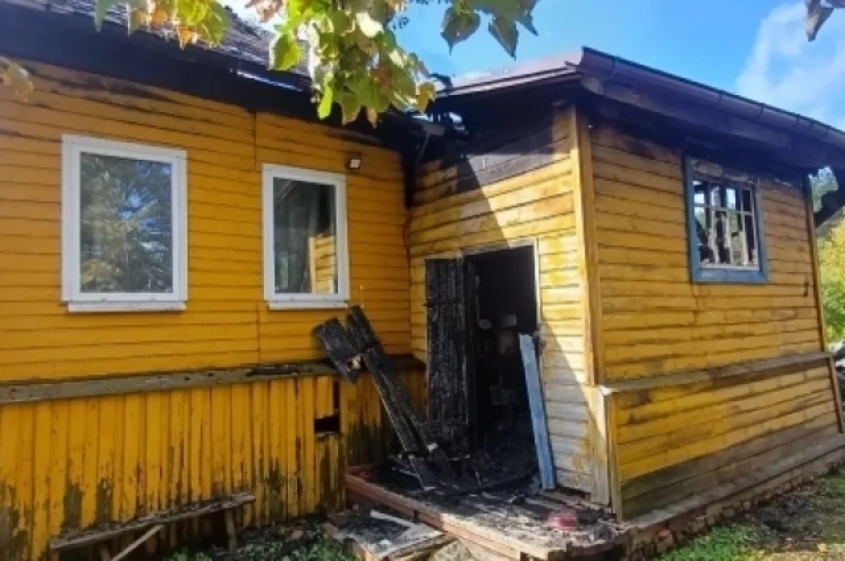 Ночной пожар в Некоузском районе мог произойти из-за поджога