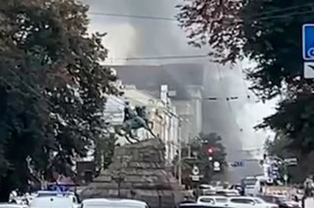 Дрон попал в кабинет главы СБУ.