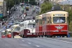 Осенний парад трамваев, приуроченный к празднованию Дня города, прошёл 6 сентября в столице. Праздничная колонна из 18 исторических вагонов стартовала от разворотного кольца у Курского вокзала и проследовала по историческим улицам столицы. Конечной точкой маршрута стала улица Сергия Радонежского.
