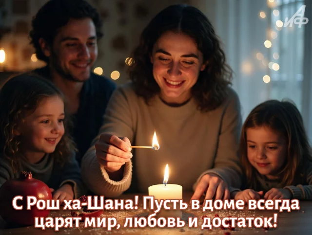 открытка с иудейским новым годом