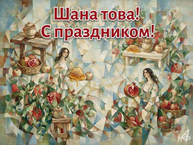 открытка с иудейским новым годом