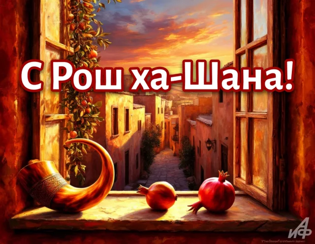 открытка с новым годом Шана това