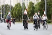 Для комфорта катающихся фестиваль прошел в три этапа. Первая группа отправилась по маршруту в 12:30, вторая в 13:30 и третья в 14:30. 