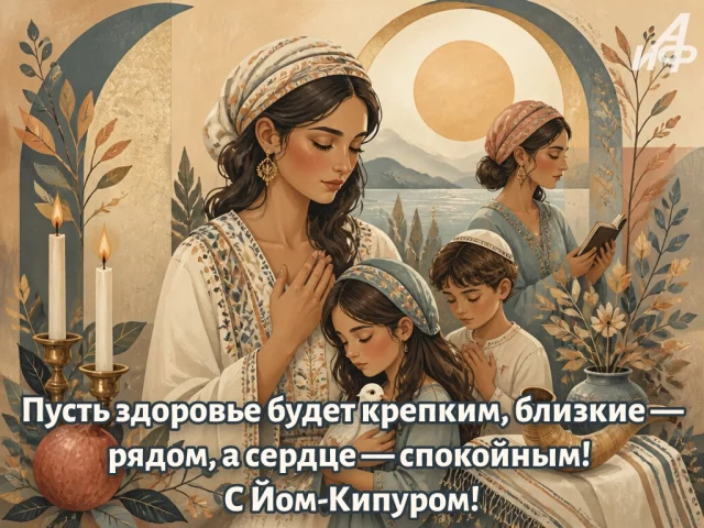 йом-киппур красивая открытка