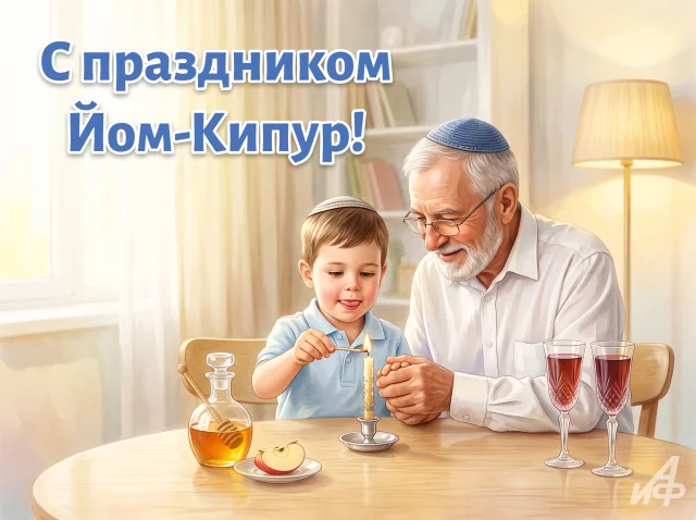 йом-киппур красивая открытка