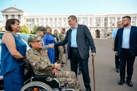 В Курской области действует 35 региональных мер поддержки участников СВО.