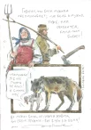 Иллюстрация художницы Натальи Гудченко «Бедный волк».